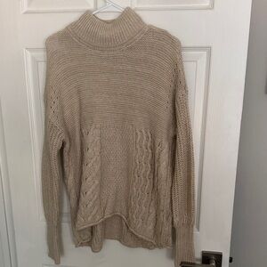 Simply Vera Vera Wang Taupe Turtleneck Sweater